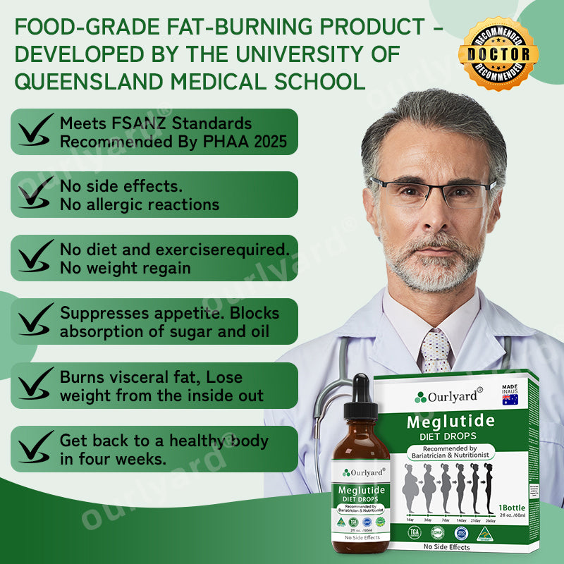 🍔🔥Ourlyard® Meglutide Diet Drops - Made & Shipped From Australia👩⚕️