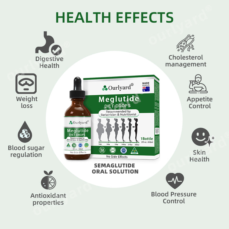 🍔🔥Ourlyard® Meglutide Diet Drops - Made & Shipped From Australia👩⚕️