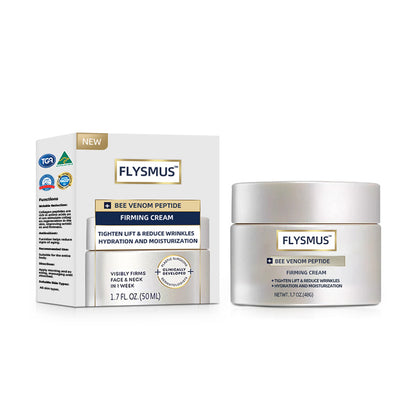 💖🥰Flysmus™ Bee Venom Peptide Firming Cream,Address Crepe & Sagging(🔥74% Off for a Limited Time!)