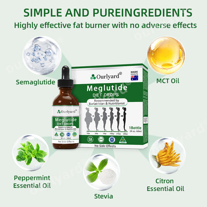 🍔🔥Ourlyard® Meglutide Diet Drops - Made & Shipped From Australia👩‍⚕️